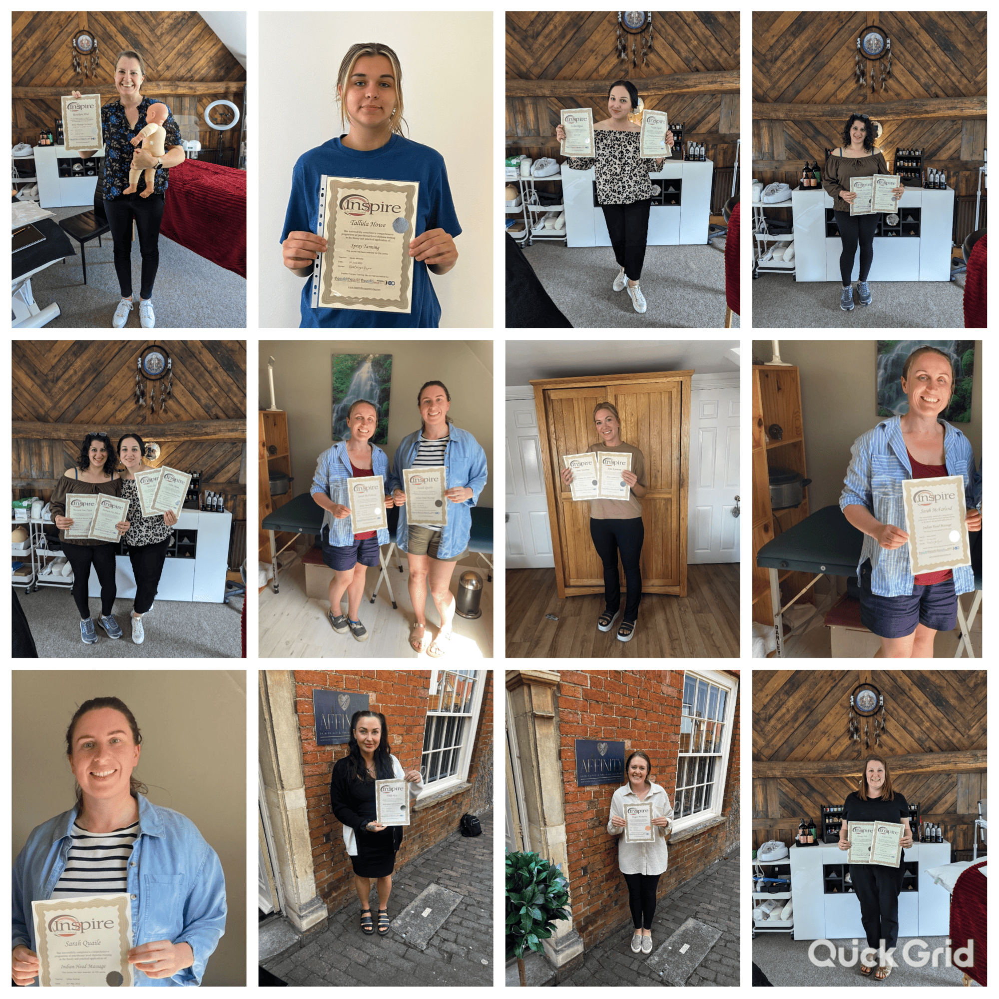 Some of our June/July students. | Inspire Therapy Training